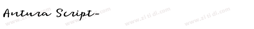 Antura Script字体转换 Antura Script字体转换